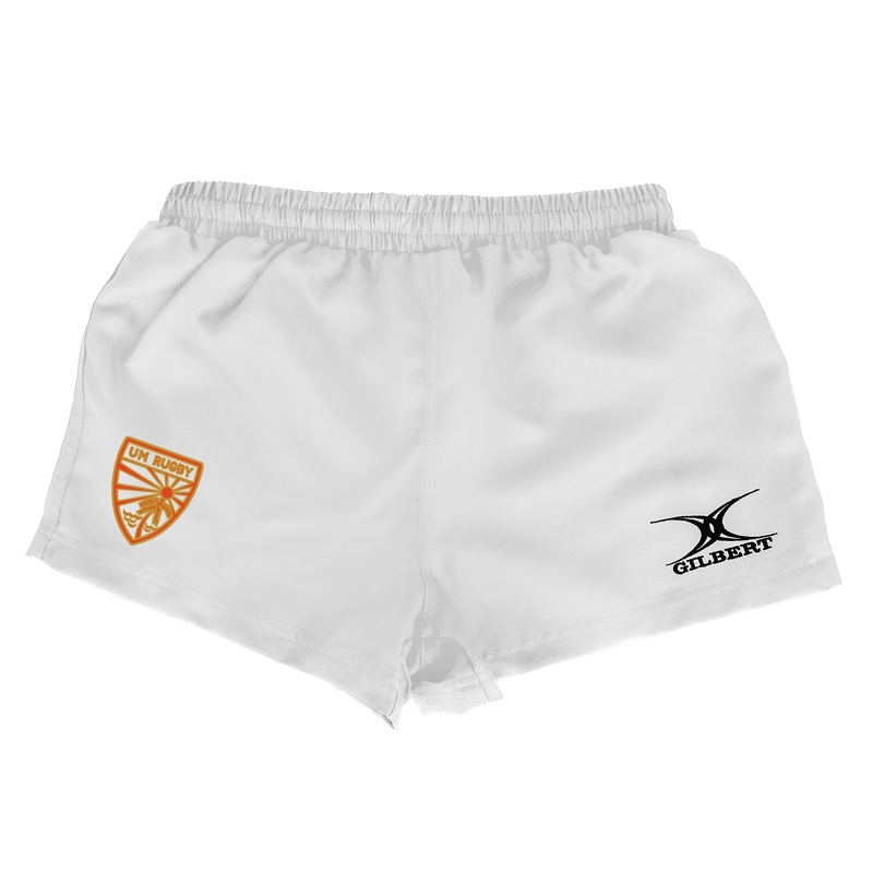 UMiami Rugby Gilbert Saracen Shorts White 2X-Small