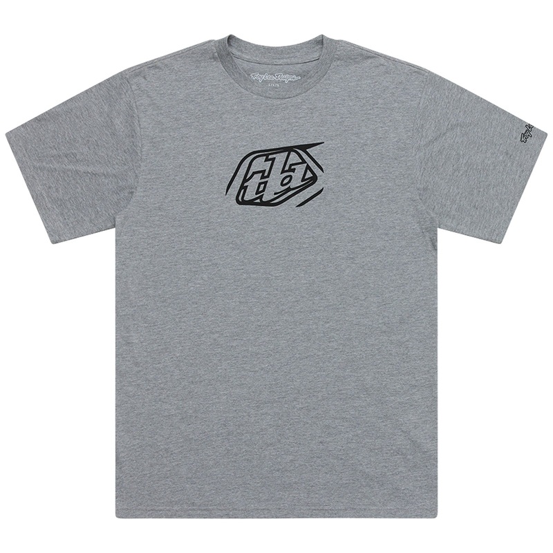 Short Sleeve Tee Badge Gray Heather GRAY HEATHER SM