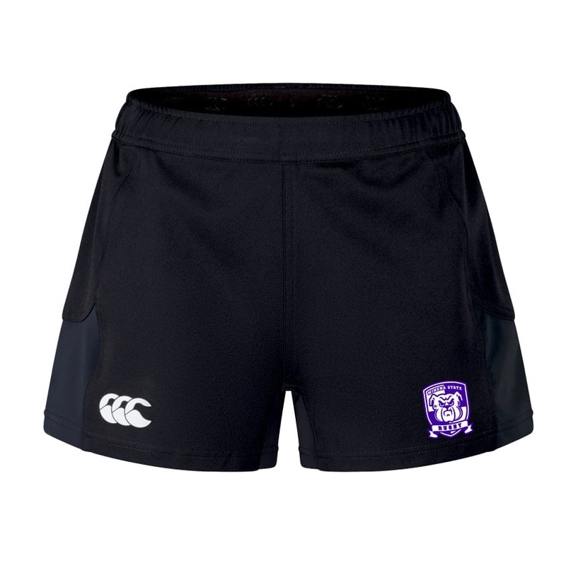 Winona State University Women’s Advantage Short 2.0 by Canterbury 6 Black