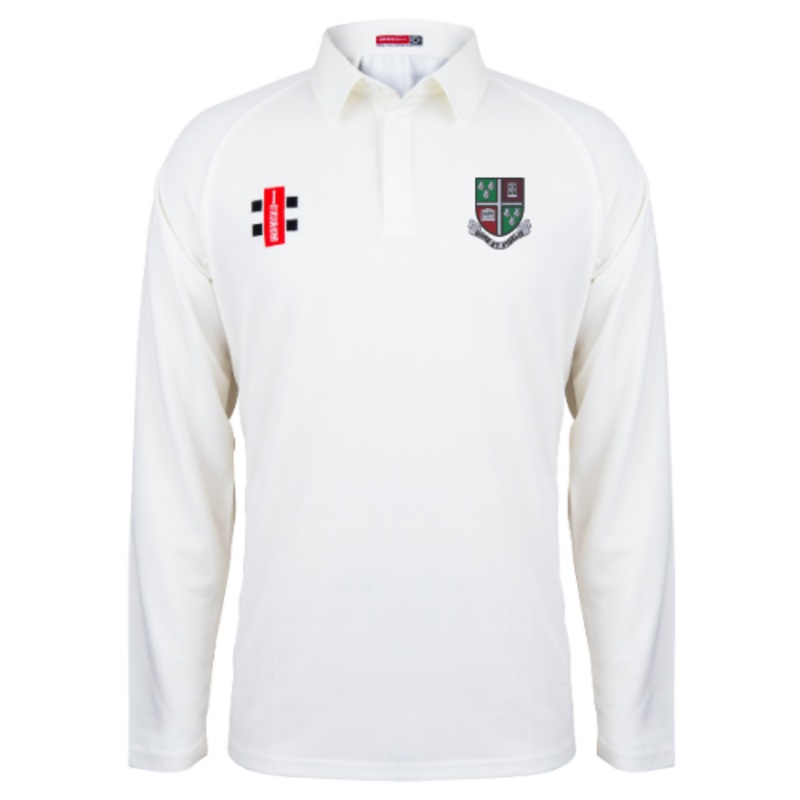 Woodhouse Grove School Child’s Ivory Matrix V2 L/S Shirt-Junior 5 – 6 Yrs