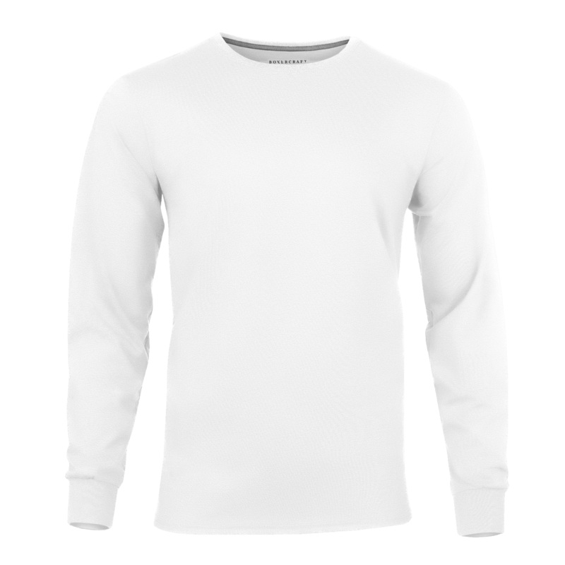 Boxercraft Essential Long Sleeve Tee White XXS
