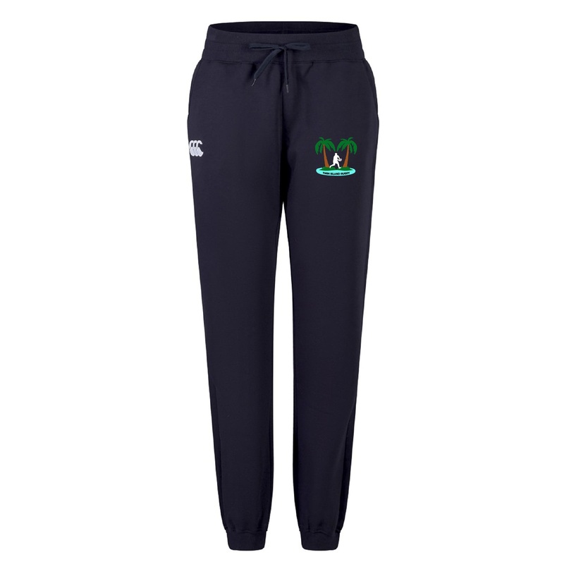 Twin Island Rugby Women’s Leisure Sweatpant by Canterbury 8 Black