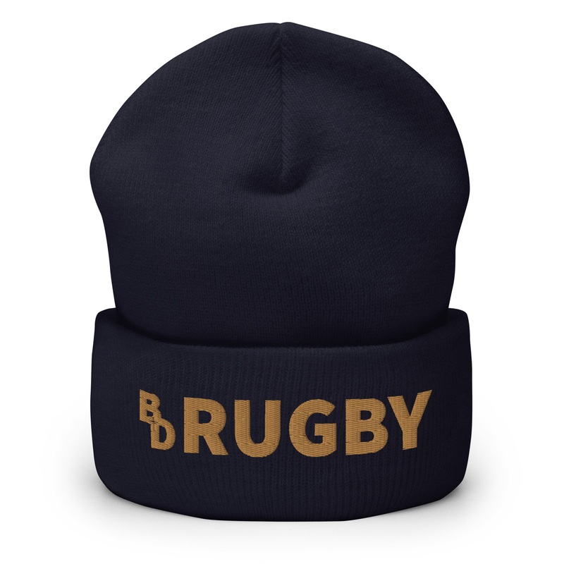 Bishop Dwenger RFC Cuffed Beanie Navy