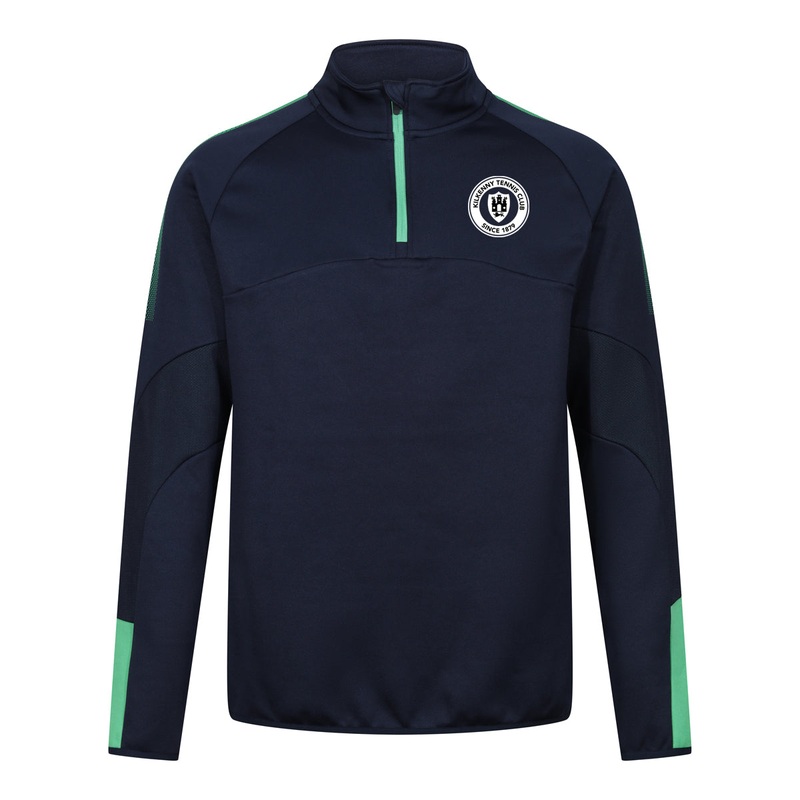 Kilkenny Tennis Club 1/4 Zip Midlayer SY NAVY/EMERALD