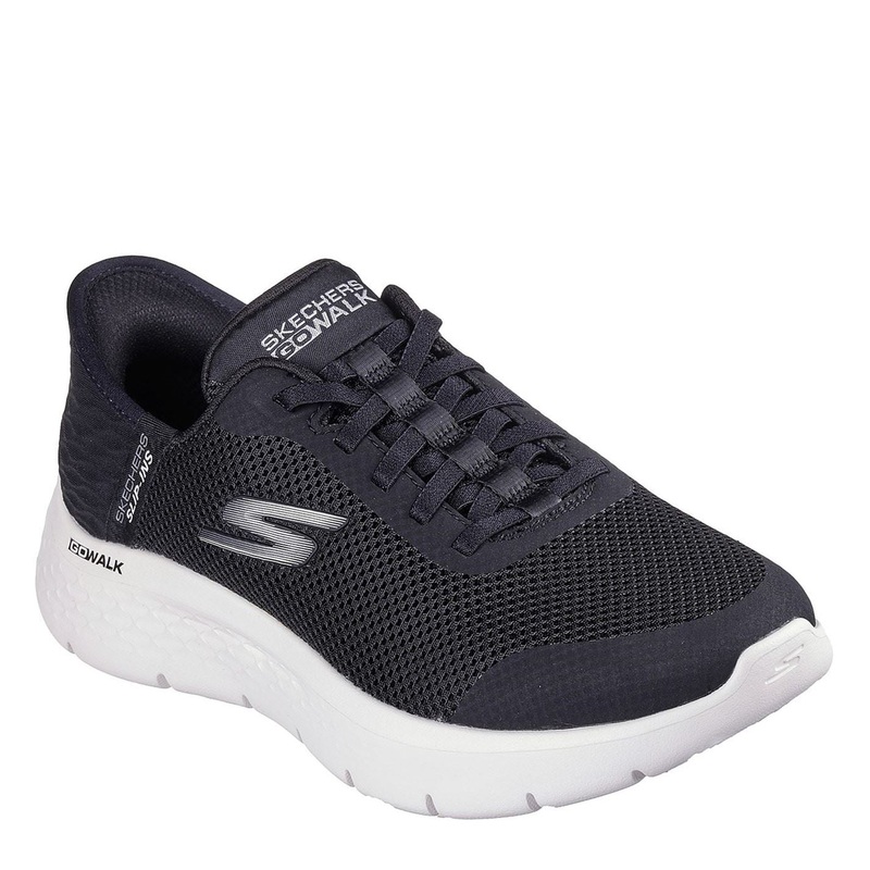 Skechers Slip Ins: Go Walk Flex   Grand Entry 5 (38) Black/White