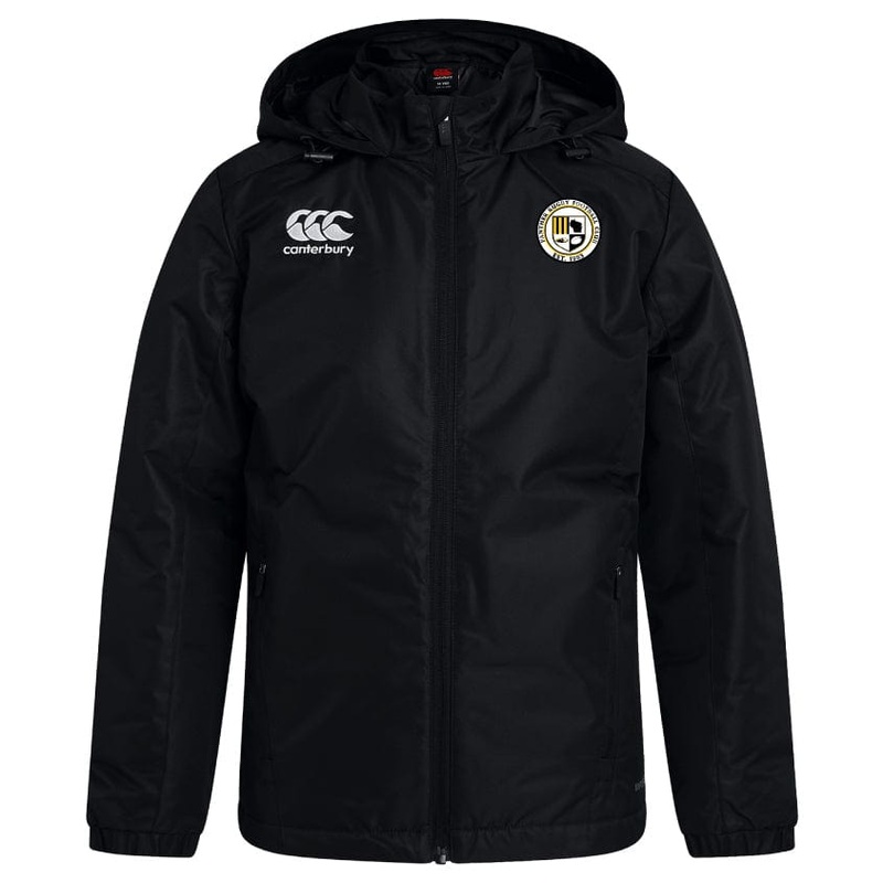 UW-Milwaukee Club Vaposhield Stadium Jacket by Canterbury S Black