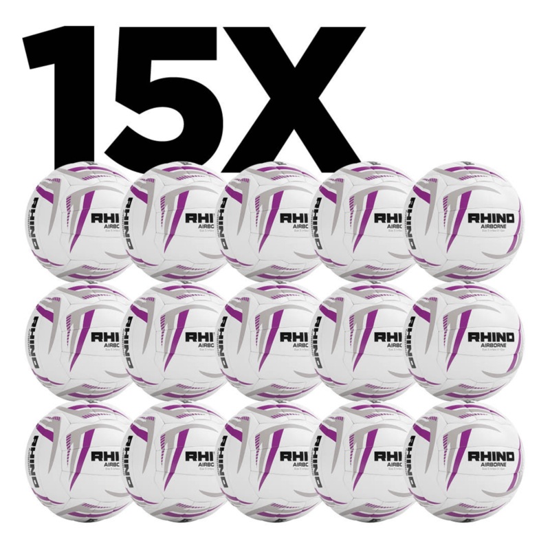 15x Airborne Netball Bundle 4 White
