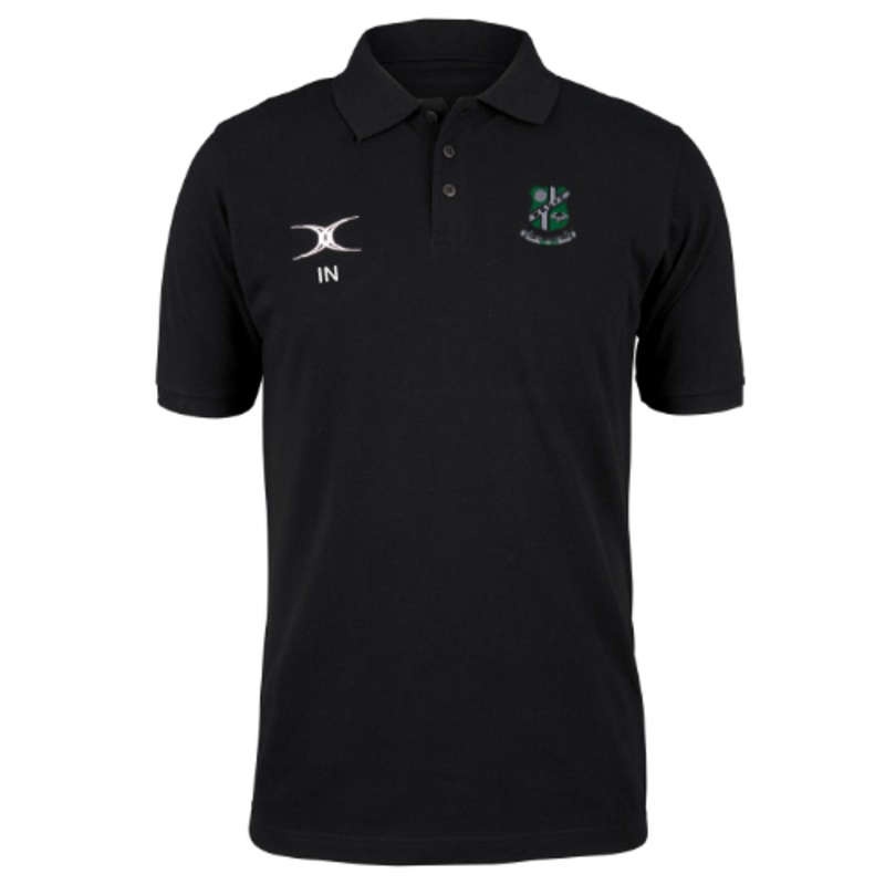 Wharfedale RUFC Adult’s Black Quest Mens Polo XS