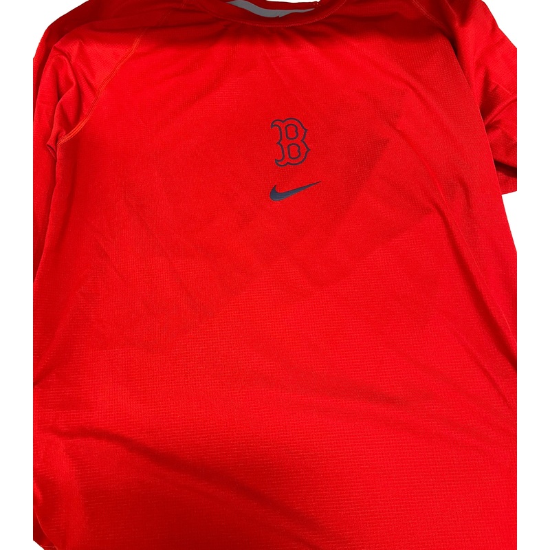 Boston Red Sox Team Issued Long Sleeve Dri-Fit Shugart #98 T-Shirt – Size XL – Player’s Closet Project