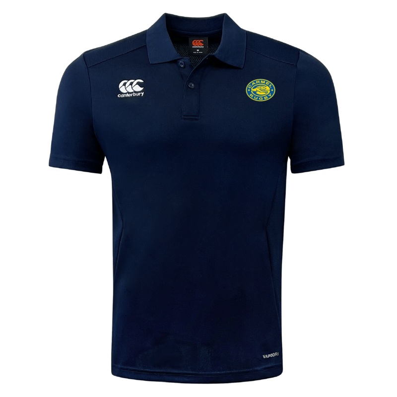 Carmel Rugby Club Dry Polo by Canterbury XS Navy