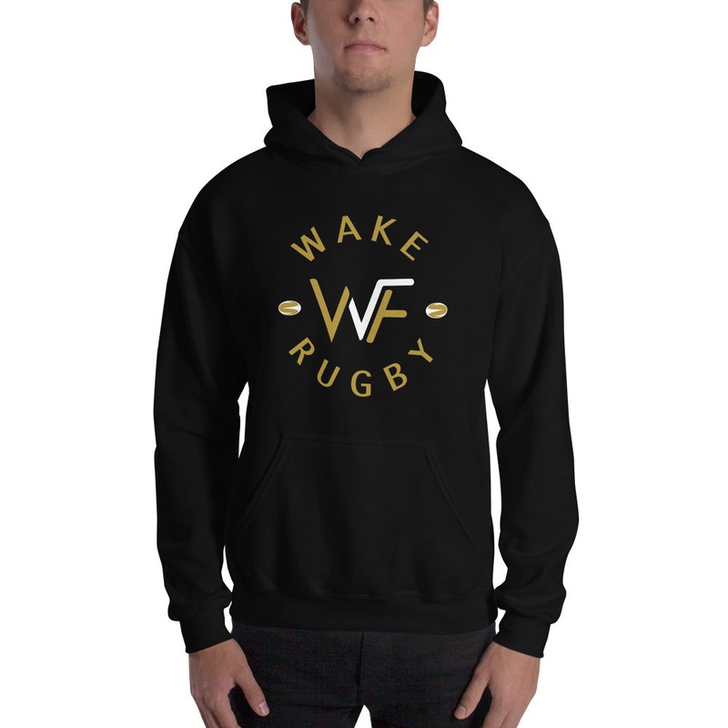 Wake Forest Heavy Blend Hoodie Black S