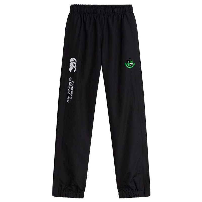 Eno River Rugby Cuffed Hem Stadium Pant by Canterbury Y4 Black
