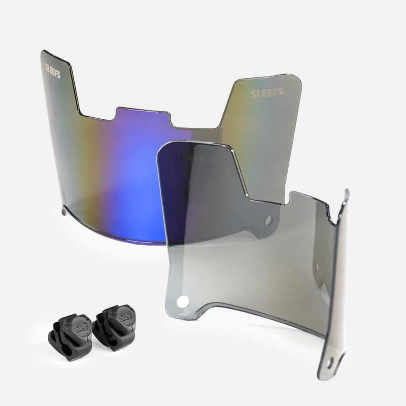 Blue Shadow Bifrost Rainbow Helmet Eye-Shield Visor Blue