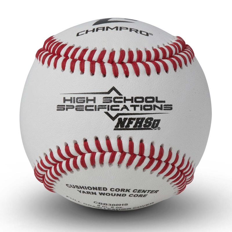 Champro NFHS Full Grain Leather Baseballs (12 pack)