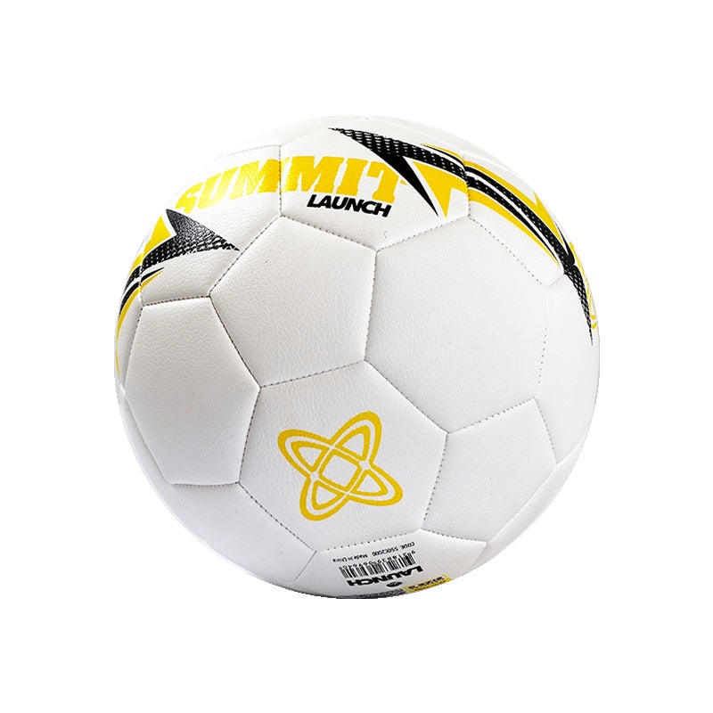 SUMMIT Football Australia Launch Soccer Ball White Size 5 – White/Yellow