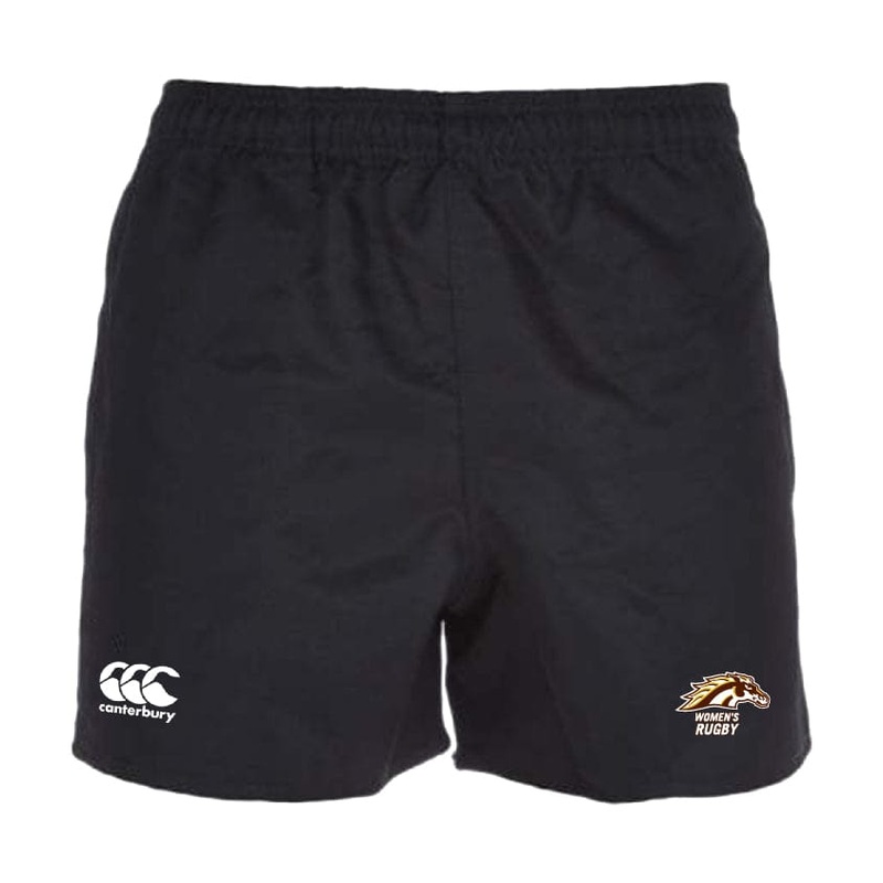 Western Michigan University Women’s Rugby Advantage Short 2.0 by Canterbury 6 Black