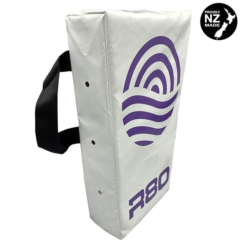 Customised Flat Rugby Hit Shield Black No