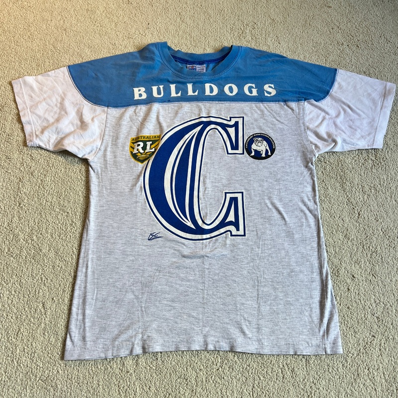 1990s Canterbury Bulldogs ARL Tee – M