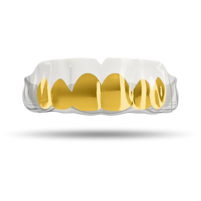 Chrome Gold Grill (Clear)