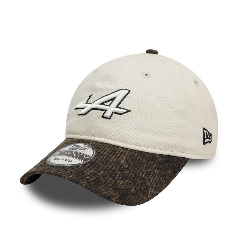 Alpine F1 Acid Wash 9Twenty Cap Adults – Chrome White/Black