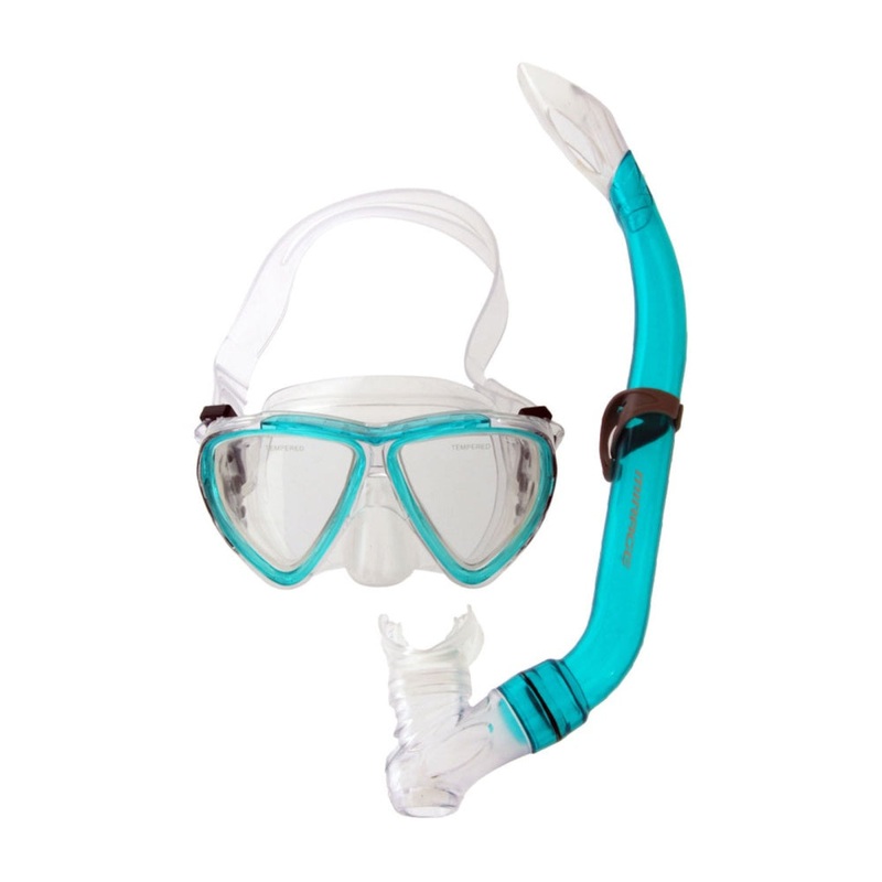 Mirage Set06 Turtle Junior Mask & Snorkel Set Blue