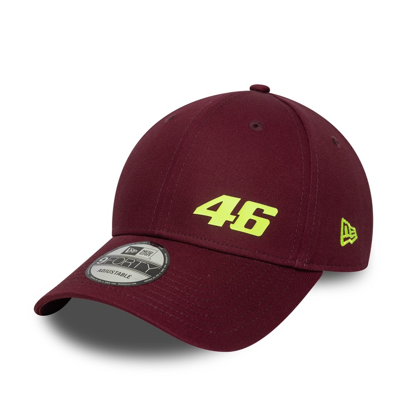 VR46 Seasonal 9Forty Cap Adults – Royal Maroon