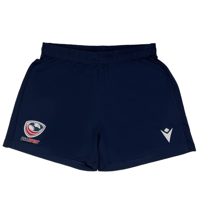 Women’s USA Rugby 25 Player Training Shorts by Macron S Navy