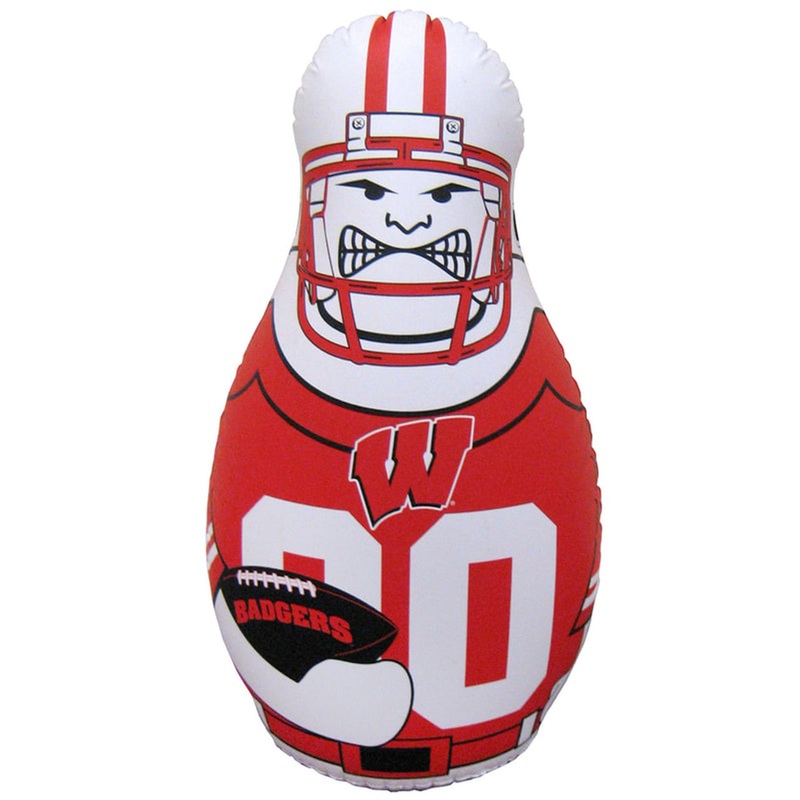 Fremont Die Wisconsin Badgers Tackle Buddy Punching Bag