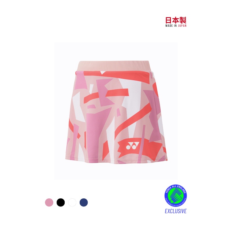 Yonex Women’s Skirt (with inner shorts) 26154EX Smoke Pink Smoke Pink XS