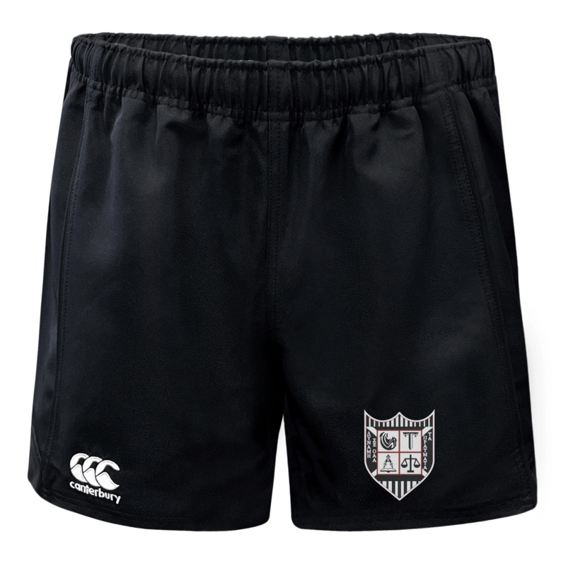 Troy University Rugby Advantage Rugby Shorts by Canterbury XS Black