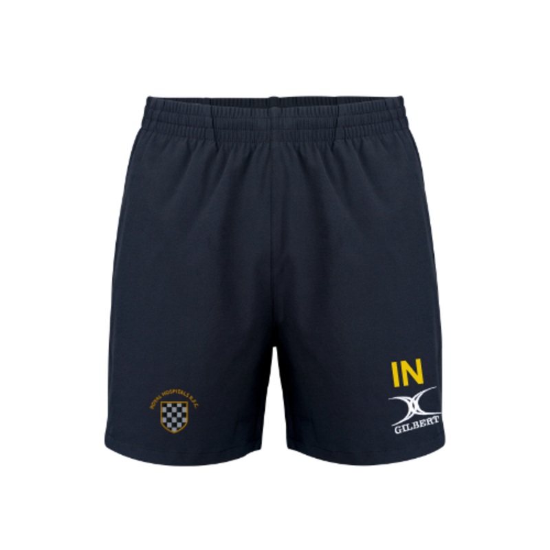 Barts and The London Rugby Football Club Senior’s Black Photon Shorts Extra Small