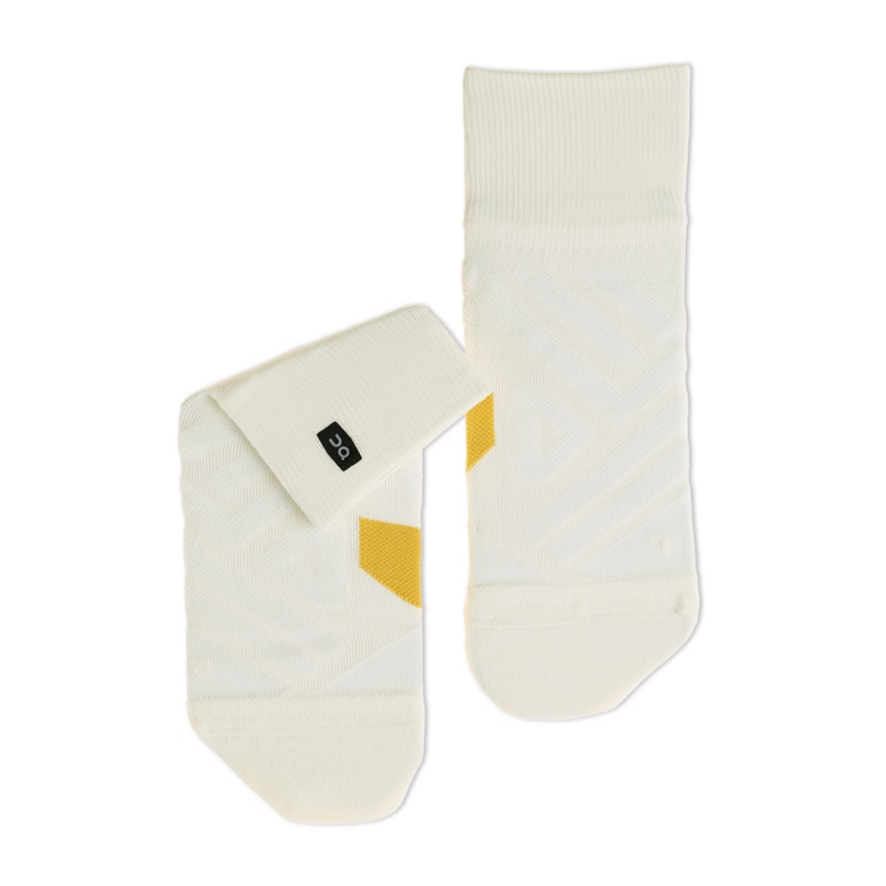 On Mid Socks Men – White/Ice White/Ice S