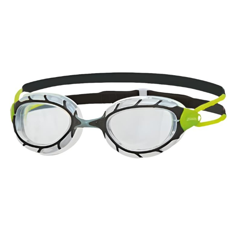 Zoggs Predator Regular Fit Goggles – Black / Green