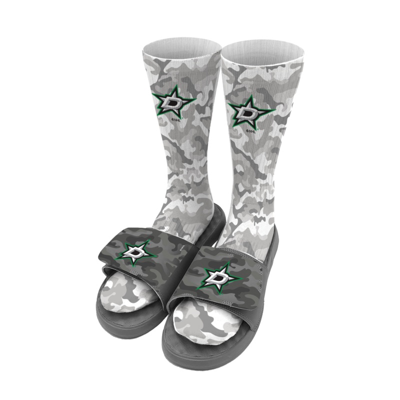 Dallas Stars Urban Camo Sock Bundle M1-2 / W2-3 Grey