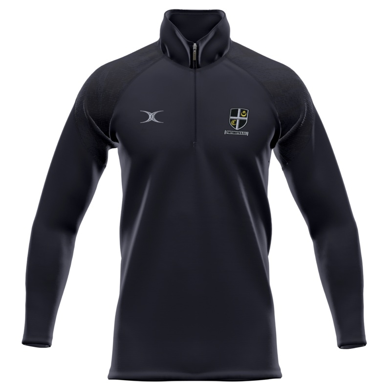 Portsmouth RFC Junior’s Black GTS 1/4 Zip Fleece 5 – 6 Yrs