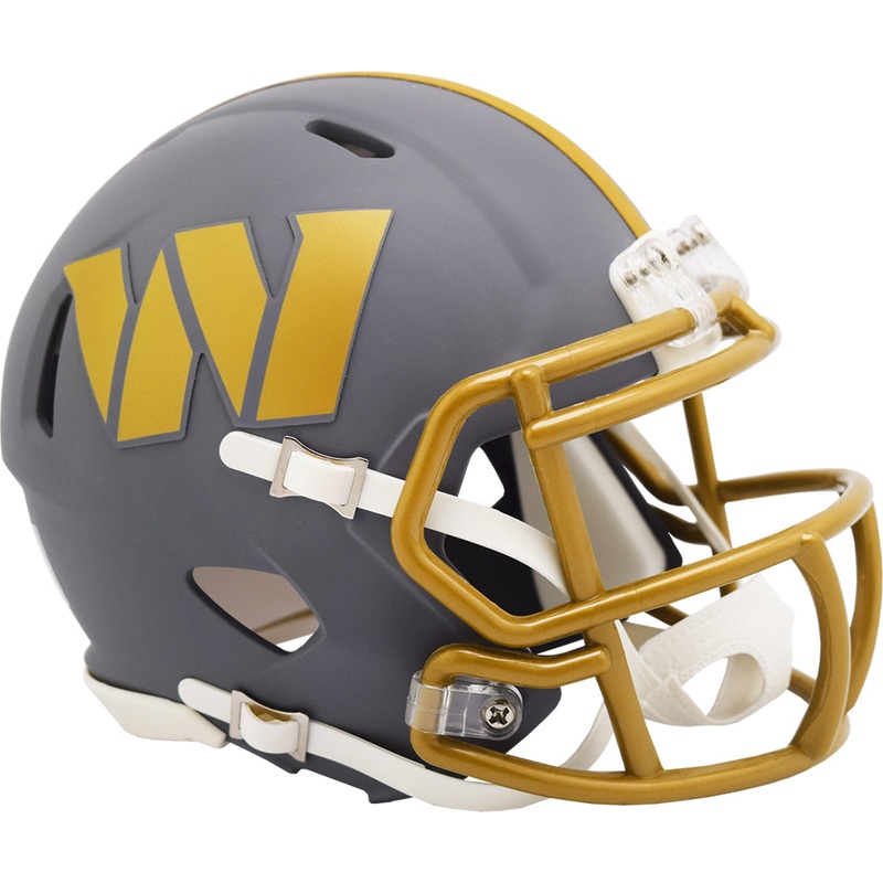 Washington Commanders Riddell Mini Speed Helmet – Slate