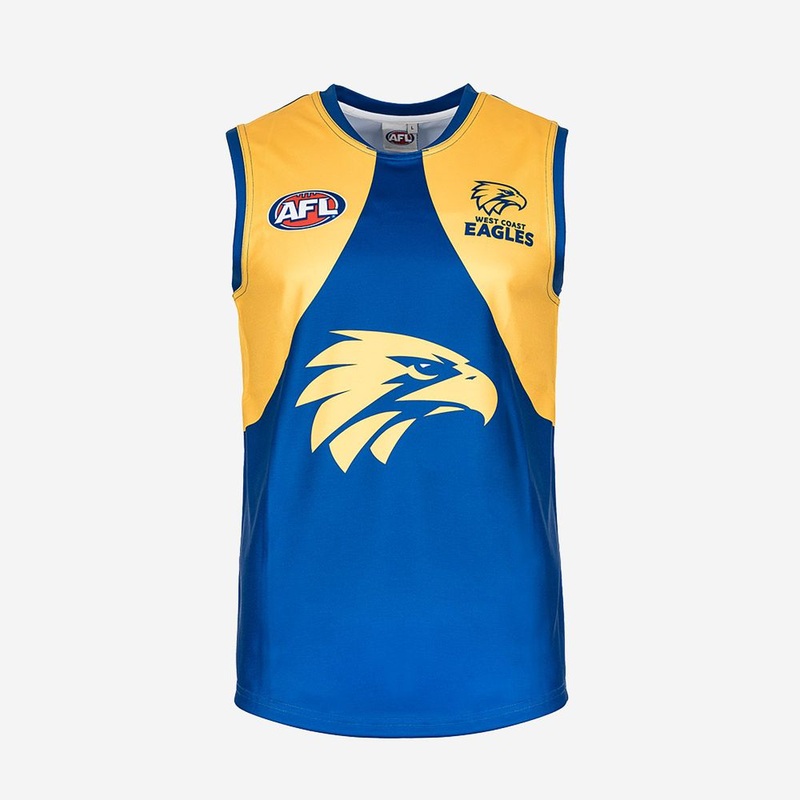 AFL West Coast Eagles Adult Replica Jersey NA XL