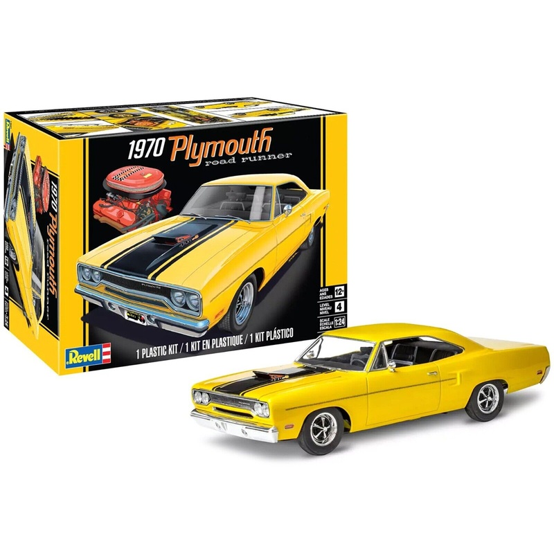 1970 Plymouth Road Runner Revell 1/25 RMX14531 Model Car Kit