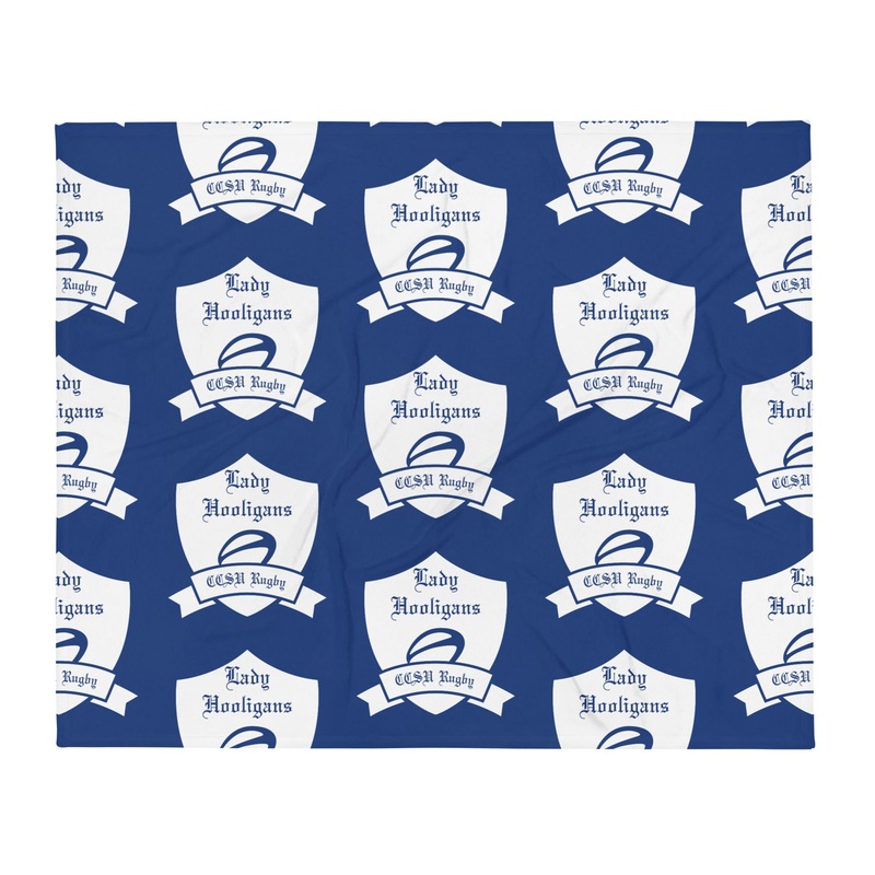CCSU Lady Hooligans Throw Blanket