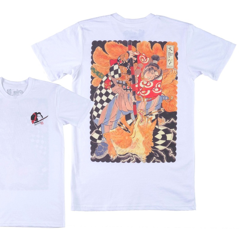 Baldo Fox T-Shirt – White XS