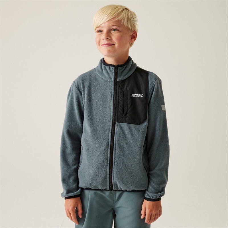 Regatta Frankie Full Zip Fleece Juniors 11-12 (L) Fox