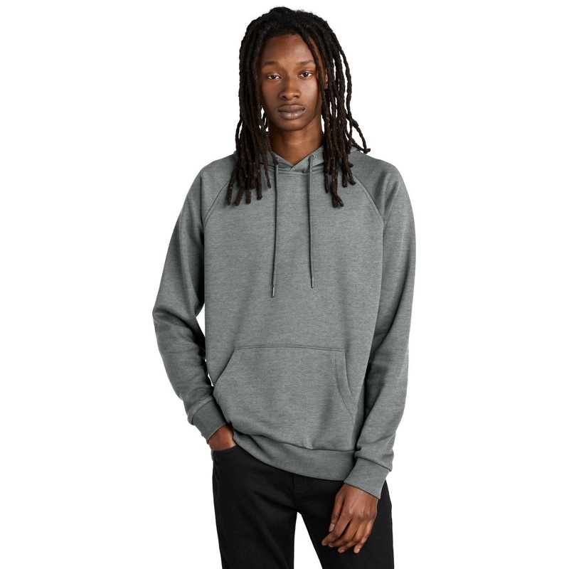 AllMade Unisex Organic CVC Fleece Pullover Hoodie AL5000 Deep Sea Green XS