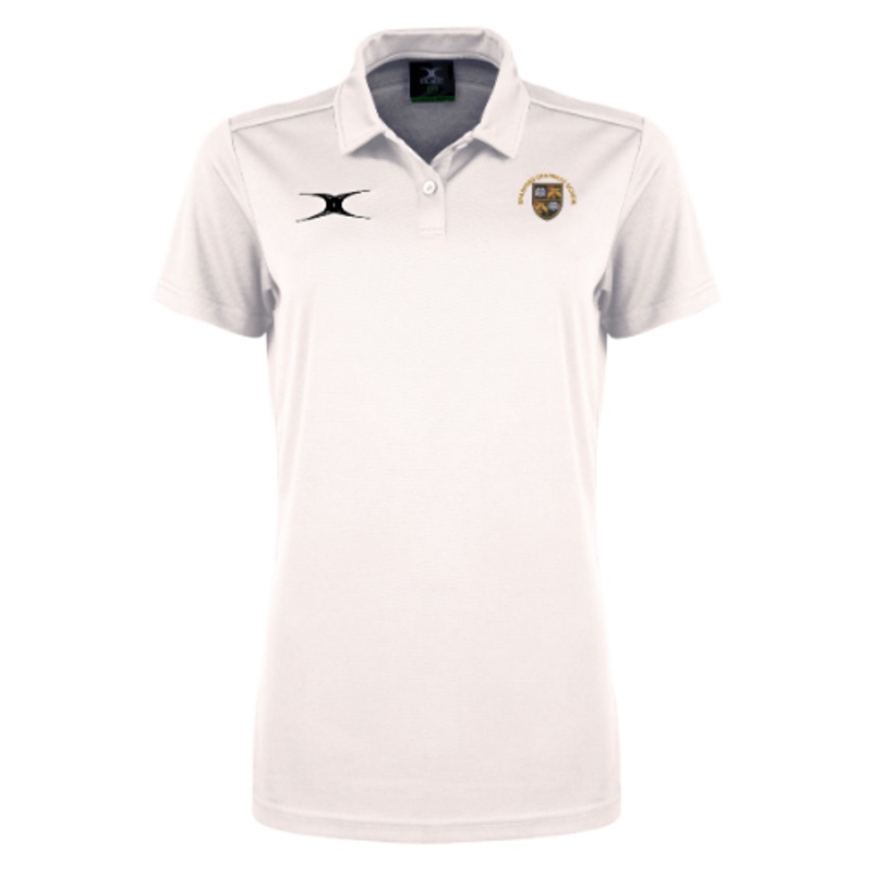 Bradford Grammar School Adult’s White Photon II S/S Polo Shirt W 8