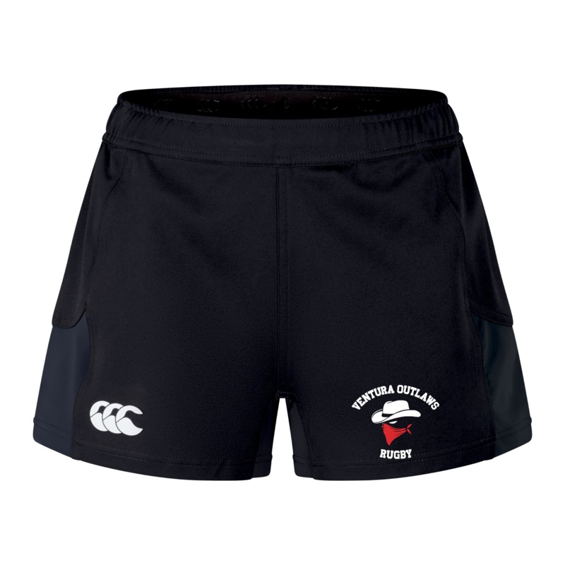 Ventura Outlaws Rugby Women’s Advantage Short 2.0 by Canterbury 6 Black