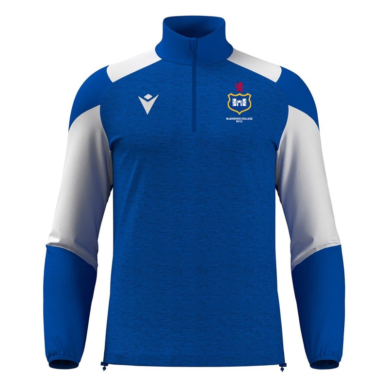 Blackrock College RFC ‘Cuzco’ 1/4 Zip Midlayer 2XS ROYAL BLUE/WHITE