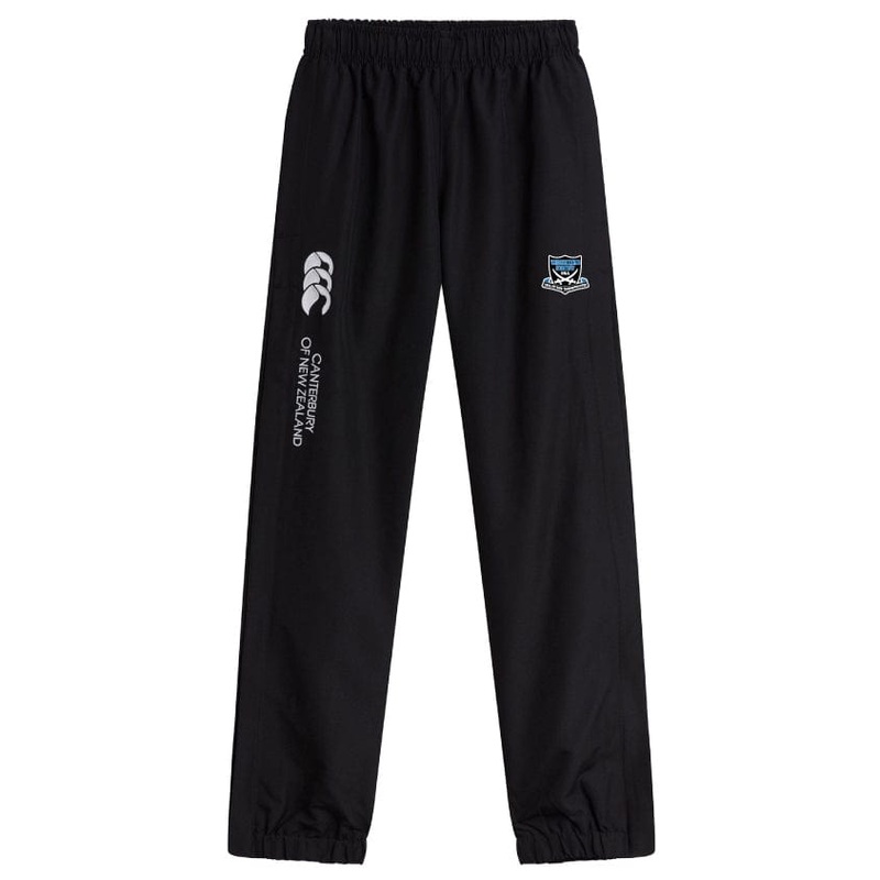 Fort Hunt Cuffed Hem Stadium Pant by Canterbury Y4 Black