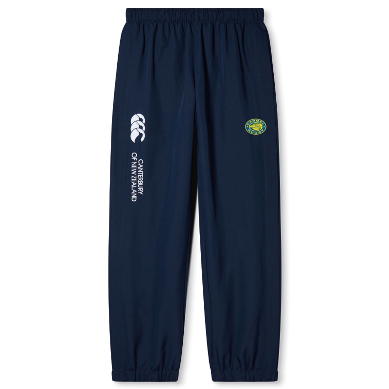 Carmel Rugby Cuffed Hem Stadium Pant by Canterbury Y4 Navy