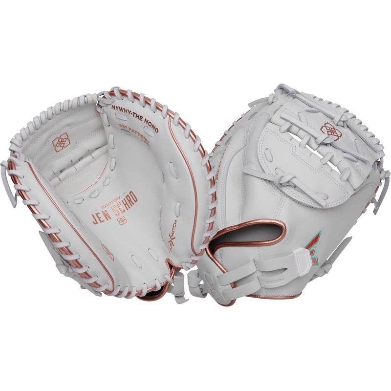 Easton Elite Series Jen Schro MyWhy-TheNONO 33″ Fastpitch Softball Catchers Mitt THROWS LEFT