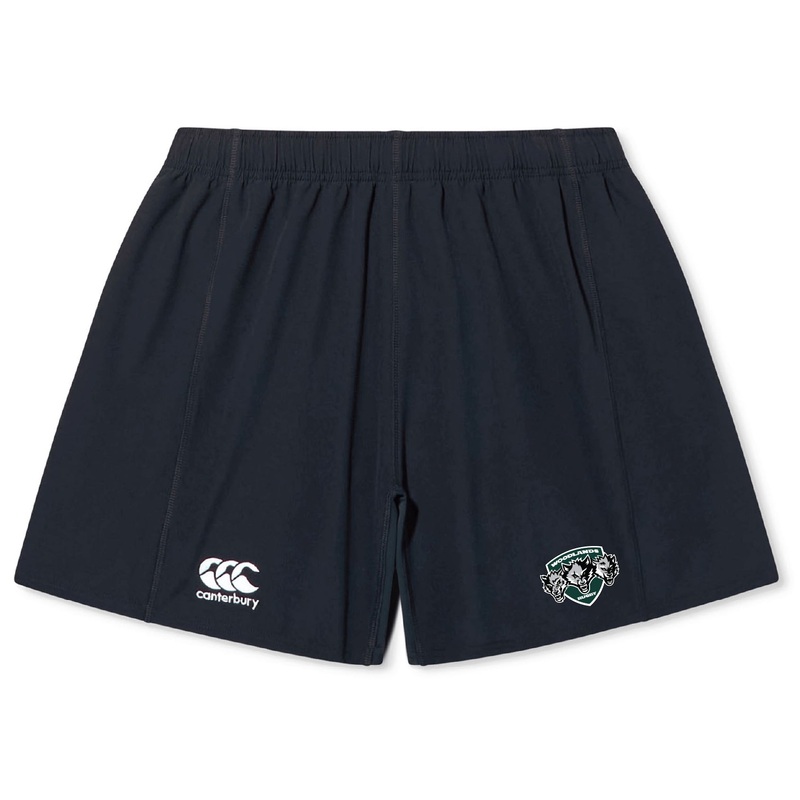 Woodlands Youth Wolfpack Yokohama Short by Canterbury XS Black