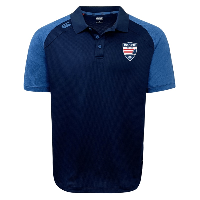 Cincinnati Rookie Rugby Elite Polo by Canterbury XS Navy